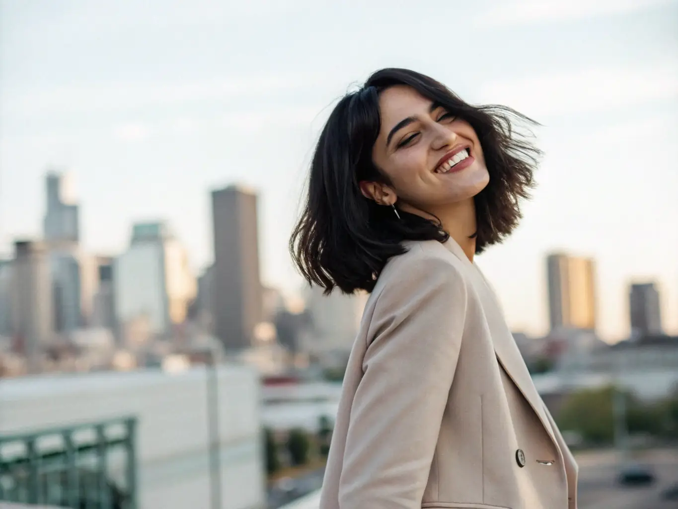 A professional headshot of a woman, Ms. Lakshmi Kapoor, in business casual attire, smiling confidently. She is a speaker at the Corporate Gathering.